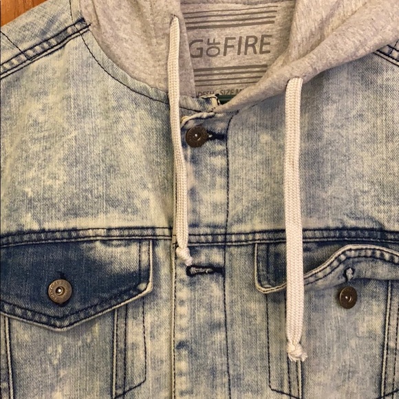 Jean jacket sweater - Picture 2 of 3